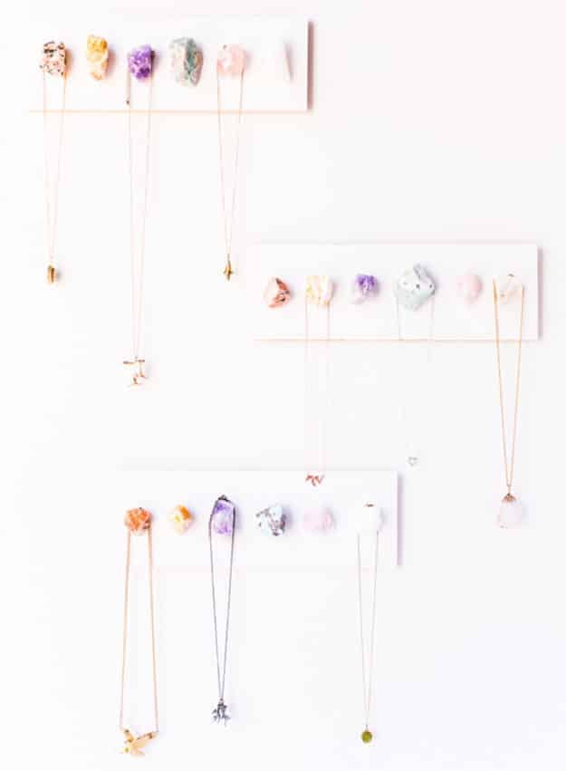 Best DIY Gifts for Teens | Easy Crafts for Teens to Make | DIY Neclace Organizer | DIY Projects & Crafts by DIY JOY#diygifts #christmas #diy #gifts