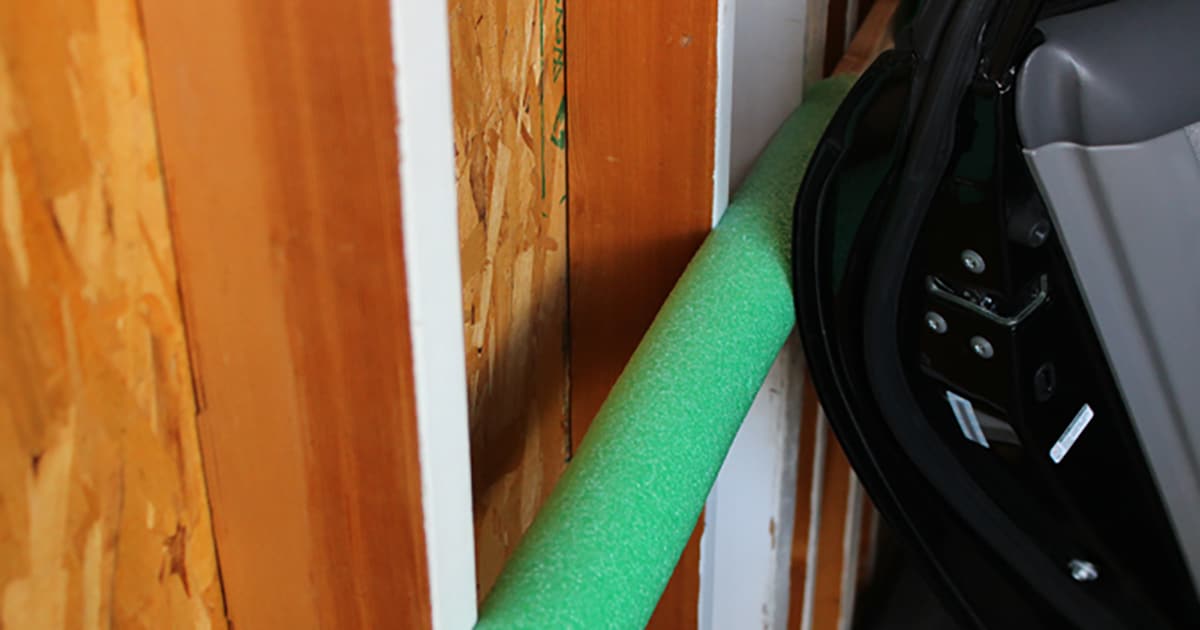Diy Car Door Protector Life Joy Upcycling Diy Ideas For The Garage Car Door Protector From Pool Noodle