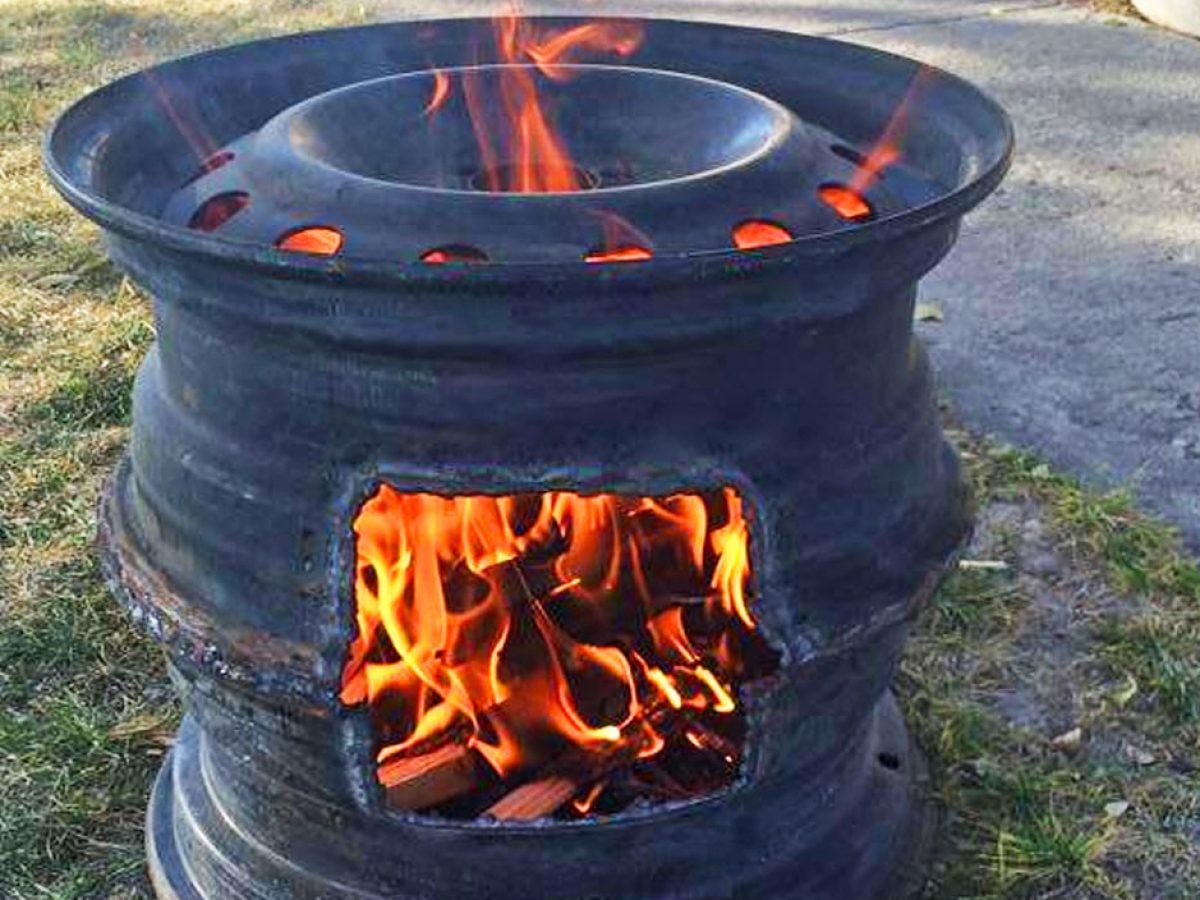 Fire Truck Rims Truck Rim Fire Pit Plans