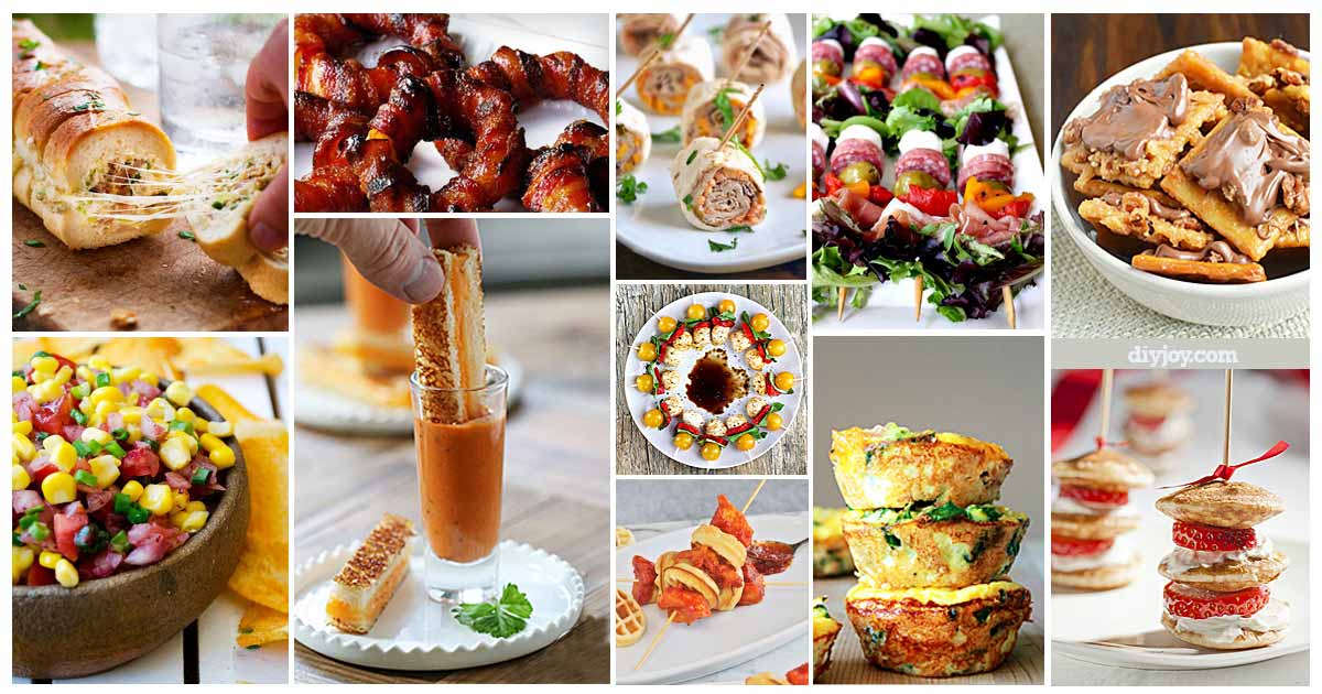 49 Best DIY Party Food Ideas | DIY Joy Projects and Crafts Ideas