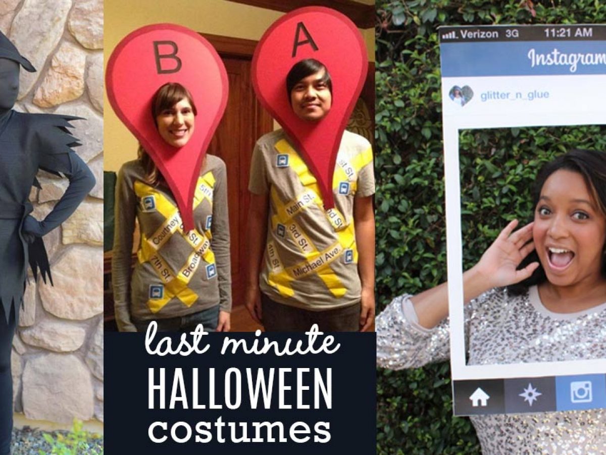 8 Last-Minute DIY Halloween Costumes • Yay Lunch!