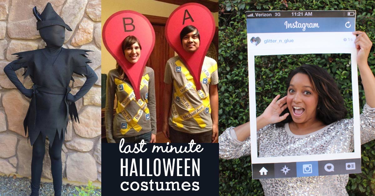 Recipe for Last Minute DIY Halloween Costumes – Green and Gold