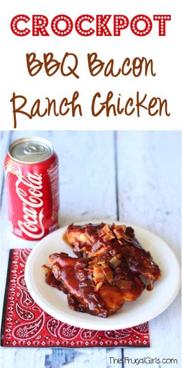 Easy Crock Pot Recipes You Have To Try Today | Best Easy Slow Cooker Recipe Ideas for the Crockpot Include beef stew, chili, chicken dinner dishes, soup and more | Crockpot BBQ Bacon Ranch Chicken |