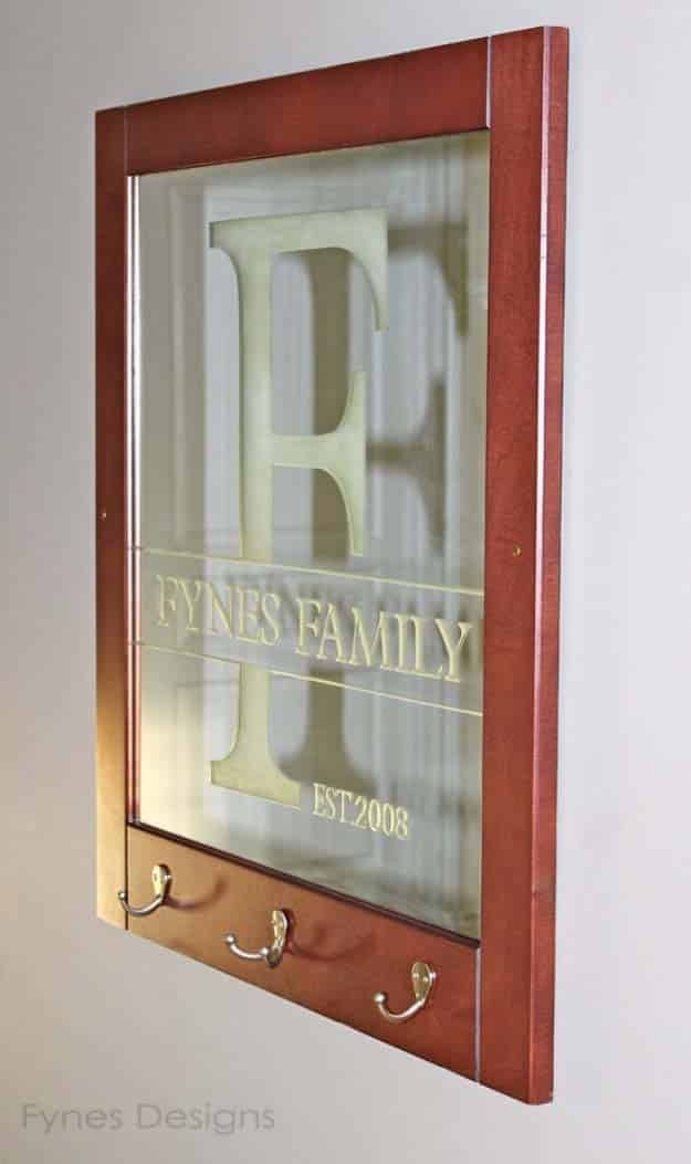 DIY Gifts for Your Parents | Cool and Easy Homemade Gift Ideas That Mom and Dad Will Love | Creative Christmas Gifts for Parents With Step by Step Instructions | Crafts and DIY Projects by DIY JOY | Easy DIY Etched Family name and Initials on Glass | 