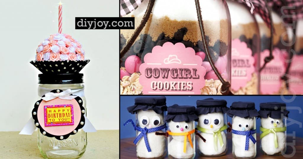 Gifts in A Jar - DIY Mason Jar Gifts and Homemade Christmas Presents in Jars