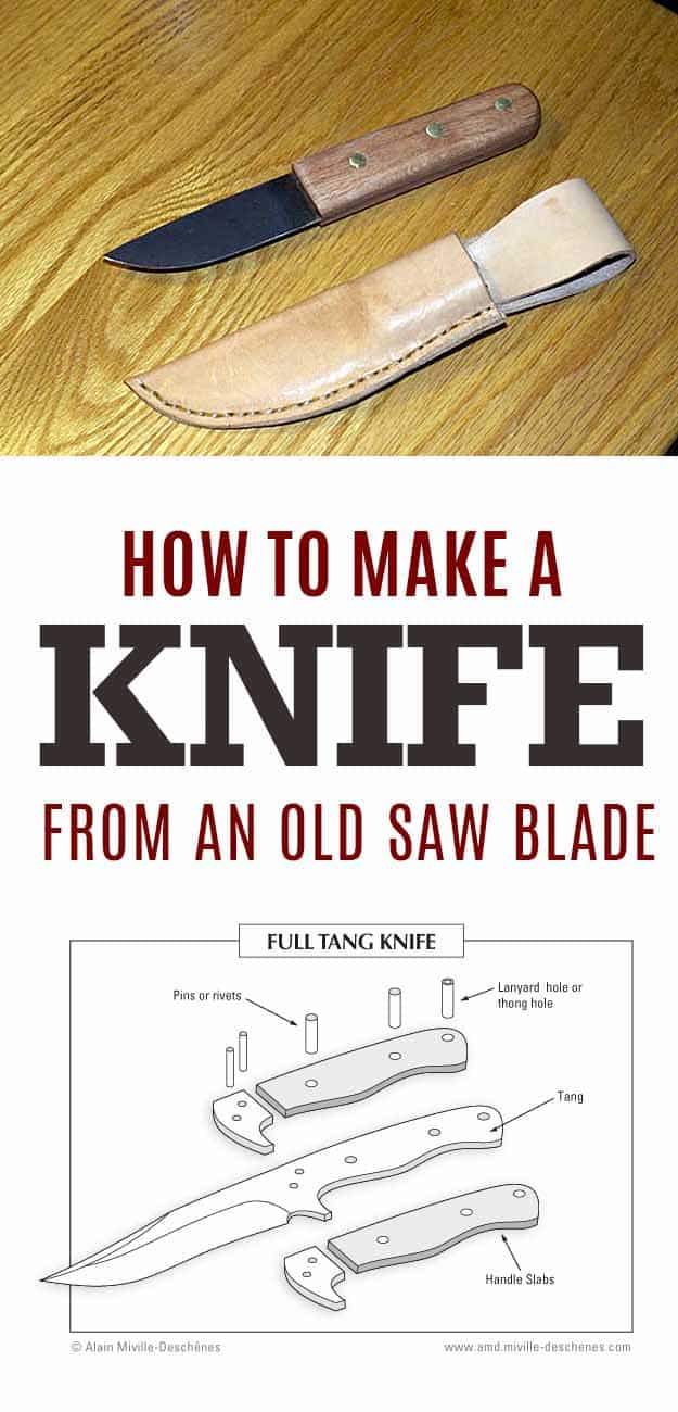 Creative Crafts for Men | Unique DIY Christmas Gifts for a Man | Easy DIY Projects Ito Make for Guys - Cool Handmade Gift Ideas for Boyfriends | Decor Ideas for Men | DYI Games and Gear. Tutorials for | How to Make a Knife from an Old Saw Blade 