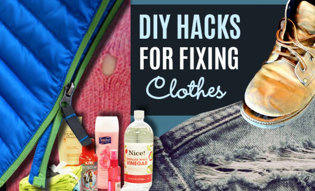 31 DIY Hacks for Stained and Ruined Clothes