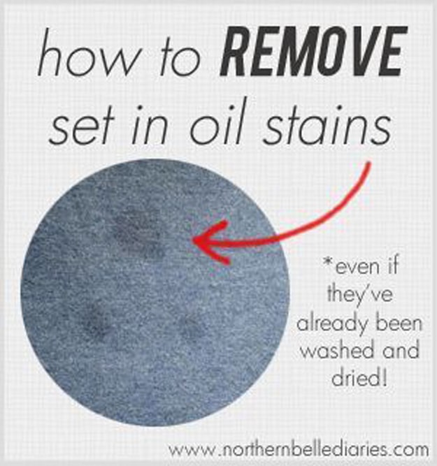 DIY Hacks for Ruined Clothes. Awesome Ideas, Tips and Tricks for Repairing Clothes and Removing Stains in Clothing | How to Remove Oil Stains or Grease Stains from Clothes 