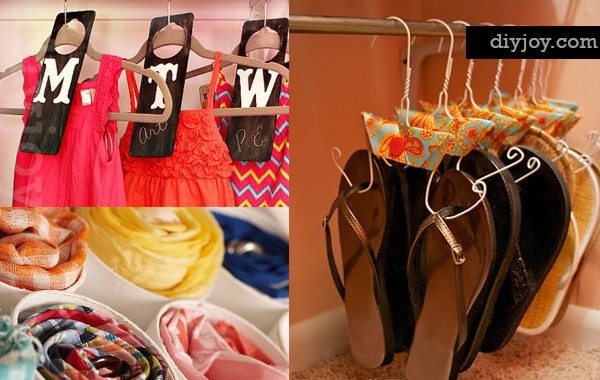 CLOSET ORGANIZING IDEAS FOR ROOM ORGANIZATION DIY