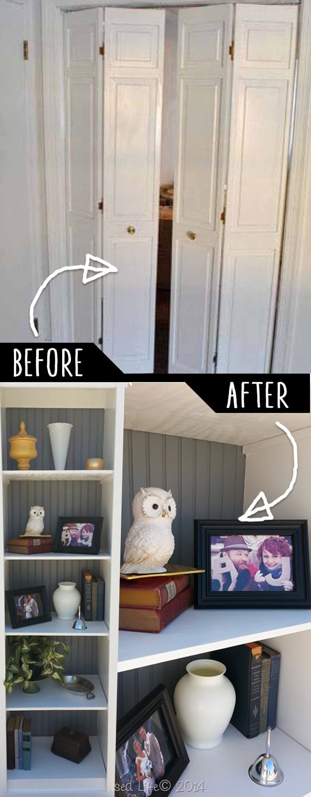 DIY Furniture Hacks | Bifold Bookshelf | Cool Ideas for Creative Do It Yourself Furniture | Cheap Home Decor Ideas for Bedroom, Bathroom, Living Room, Kitchen #diy