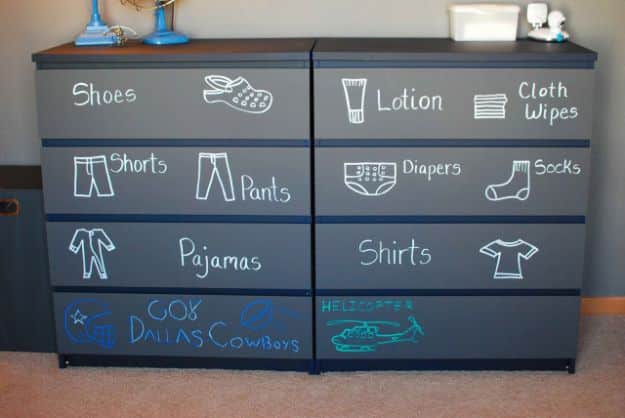 52 Diy Chalkboard Paint Ideas For Furniture And Decor