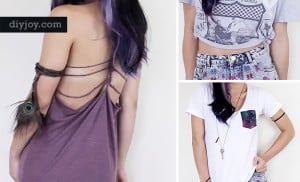 5 Cool DIY Ways To Refashion Your Old T-shirts