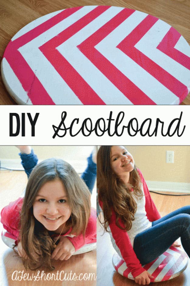 76 Crafts To Make and Sell - Easy DIY Ideas for Cheap Things To Sell on Etsy, Online and for Craft Fairs. Make Money with These Homemade Crafts for Teens, Kids, Christmas, Summer, Mother’s Day Gifts. | DIY Scoot Board #crafts #diy