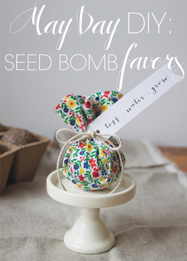 76 Crafts To Make and Sell - Easy DIY Ideas for Cheap Things To Sell on Etsy, Online and for Craft Fairs. Make Money with These Homemade Crafts for Teens, Kids, Christmas, Summer, Mother’s Day Gifts. | DIY Seed Bombs | diyjoy.com/crafts-to-make-and-sell