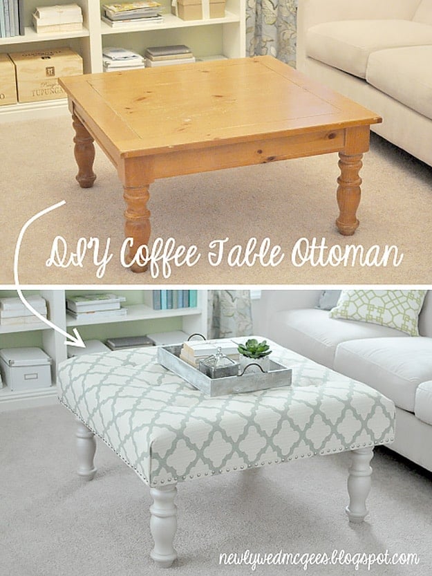 DIY Furniture Hacks | From Coffee Table to Ottoman | Cool Ideas for Creative Do It Yourself Furniture Made From Things You Might Not Expect #diy