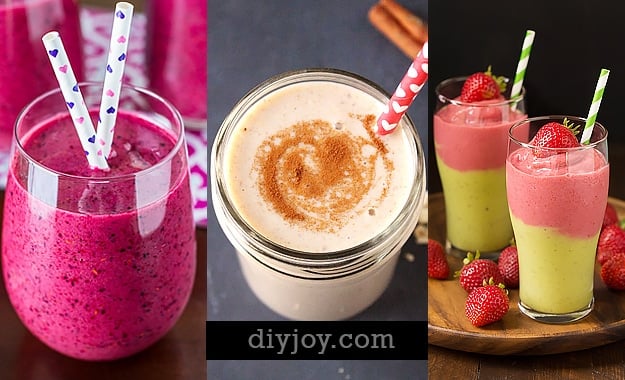 31 Healthy Smoothie Recipes | DIY Joy Projects and Crafts Ideas