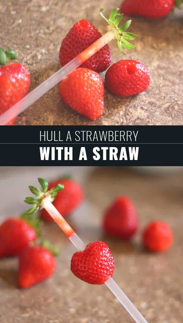 Coolest Cooking Hacks, Tips and Tricks for Easy Meal Prep, Recipe Shortcuts and Quick Ideas for Food | Hull a Strawberry with a Straw 