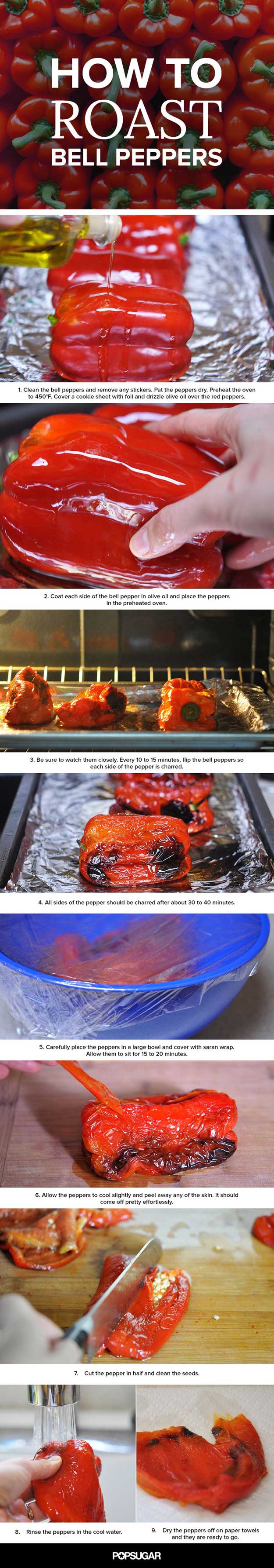 Coolest Cooking Hacks, Tips and Tricks for Easy Meal Prep, Recipe Shortcuts and Quick Ideas for Food | Make Super Easy Roasted Peppers 