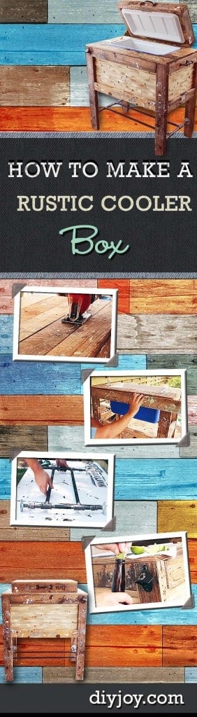 DIY Furniture Hacks | Rustic Cooler Box Made from Pallet | Cool Ideas for Creative Do It Yourself Furniture Made From Things You Might Not Expect - http://diyjoy.com/diy-furniture-hacks