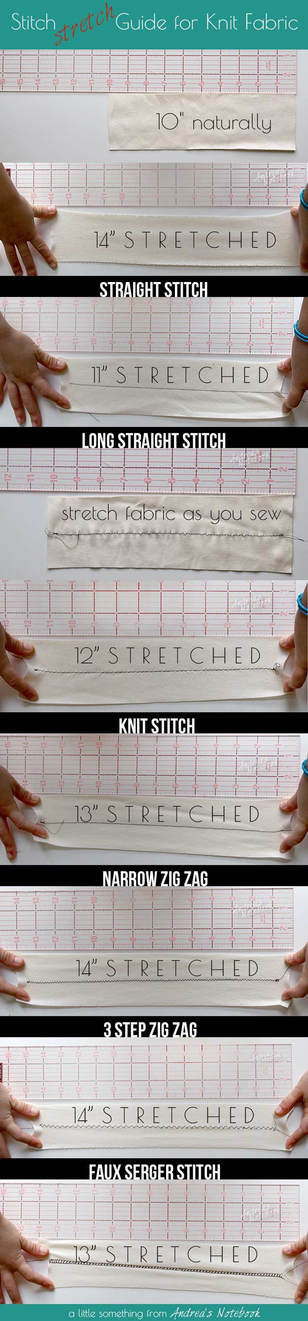 Sewing Hacks | Best Tips and Tricks for Sewing Patterns, Projects, Machines, Hand Sewn Items. Clever Ideas for Beginners and Even Experts | Use a Sewing Machine to Sew Knit Fabric 