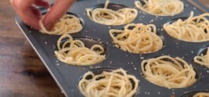 Muffin Tin Spaghetti Bites Recipe