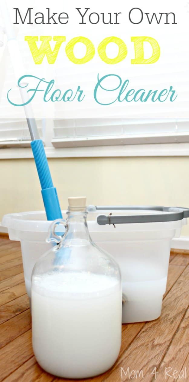 Best Natural Homemade DIY Cleaners and Recipes - DIY Homemade Wood floor Cleaner - All Purposed Home Care and Cleaning with Vinegar, Essential Oils and Other Natural Ingredients For Cleaning Bathroom, Kitchen, Floors, Laundry, Furniture and More 