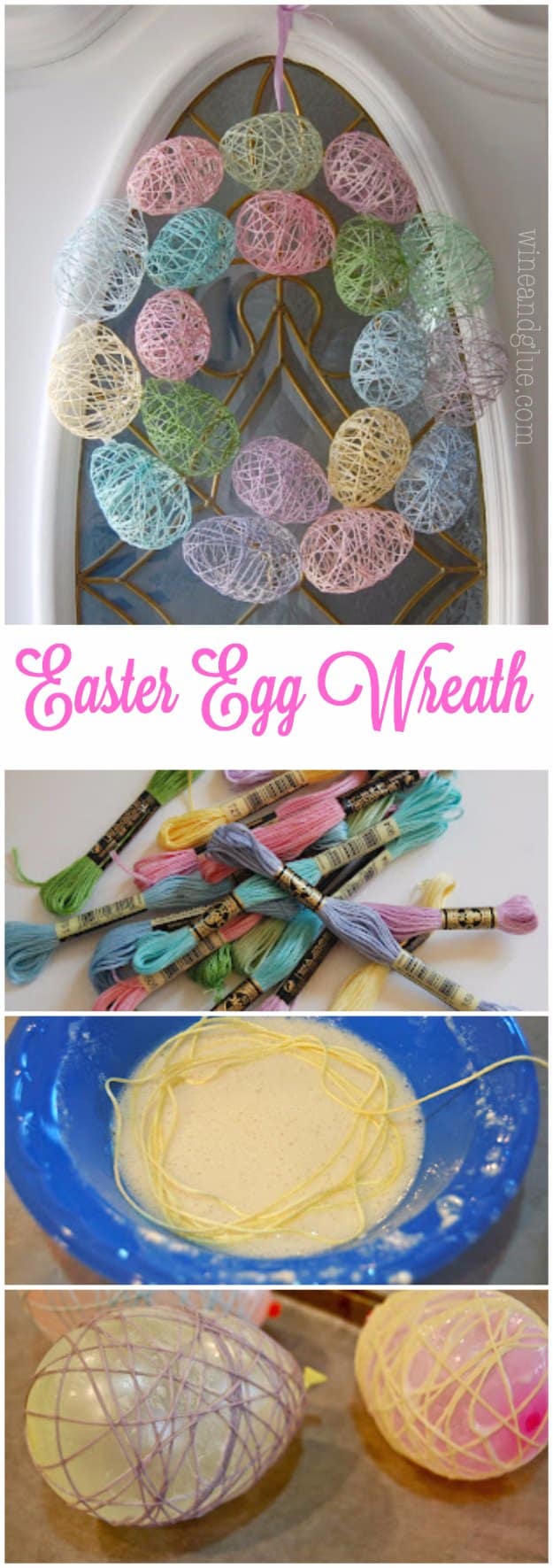 DIY Easter Decorations - Decor Ideas for the Home and Table - Easter Egg Wreath - Cute Easter Wreaths, Cheap and Easy Dollar Store Crafts for Kids. Vintage and Rustic Centerpieces and Mantel Decorations. 