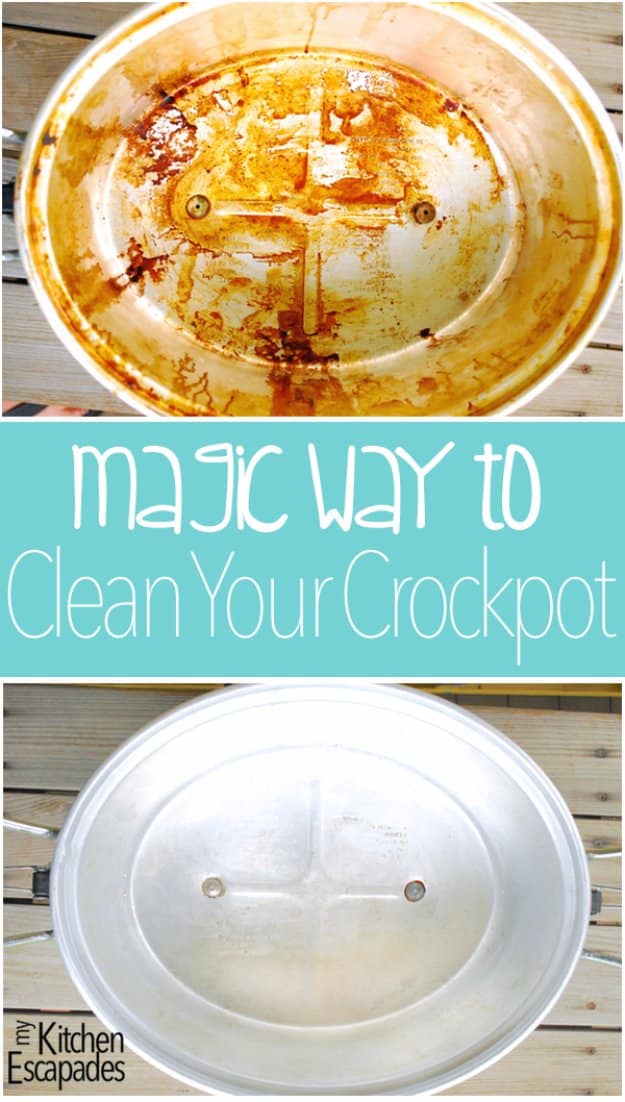 Best Natural Homemade DIY Cleaners and Recipes - Magic Crockpot Cleaner Recipe - All Purposed Home Care and Cleaning with Vinegar, Essential Oils and Other Natural Ingredients For Cleaning Bathroom, Kitchen, Floors, Laundry, Furniture and More 