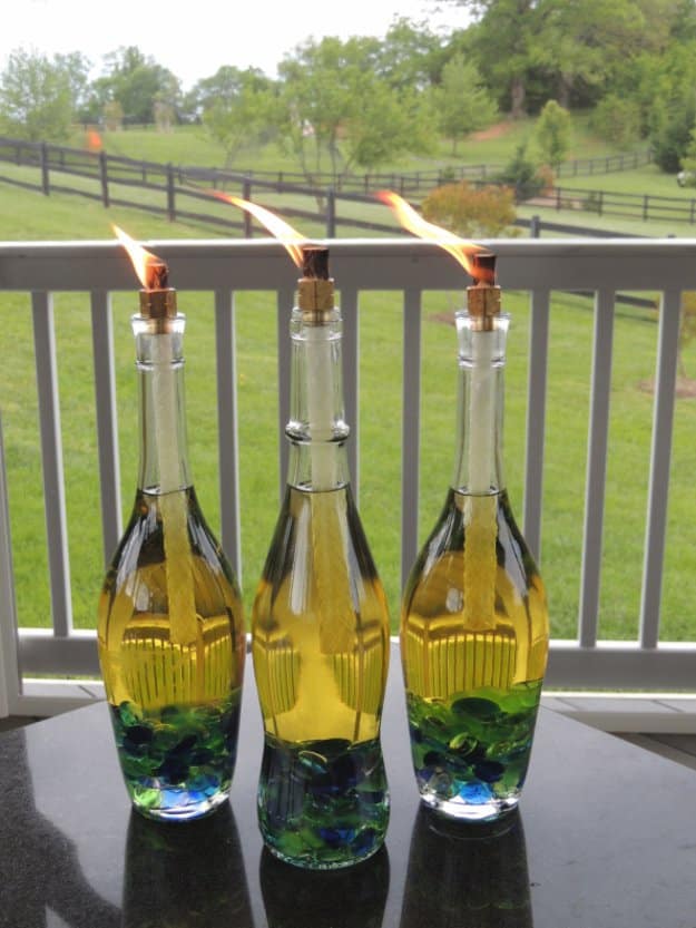 37 DIY Super Creative Wine Bottle Craft Ideas - FeltMagnet