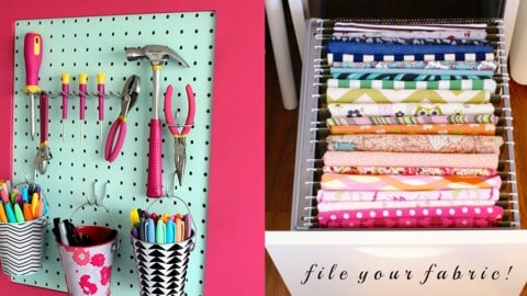 50 Craft Room Organization Ideas | DIY Joy Projects and Crafts Ideas