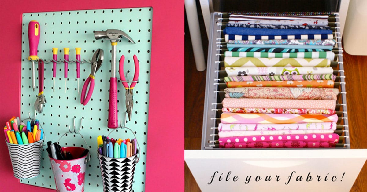 50 Craft Room Organization Ideas