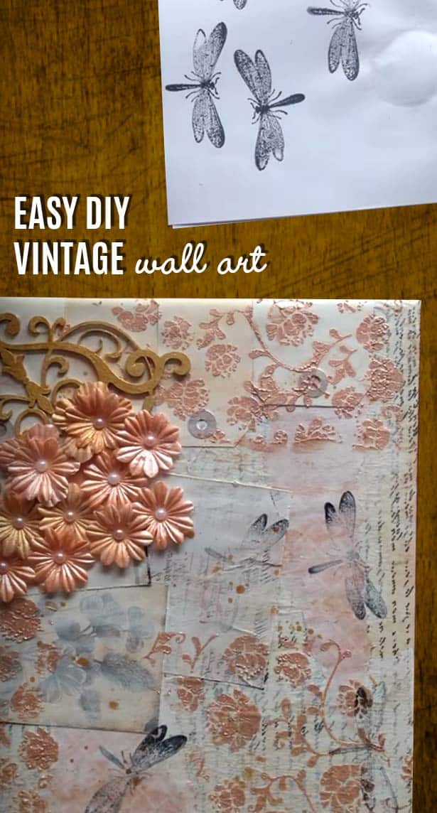 DIY Wall Art Ideas and Do It Yourself Wall Decor for Living Room, Bedroom, Bathroom, Teen Rooms | Easy DIY Vintage Wall Art | Cheap Ideas for Those On A Budget. Paint Awesome Hanging Pictures With These Easy Step By Step Tutorial 