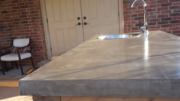 making concrete countertops