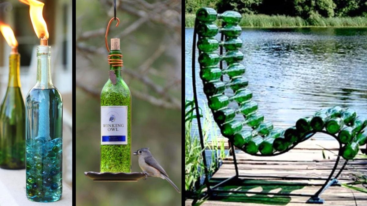 31 Of The Most Creative Crafts for Wine Bottles