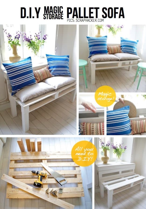 50 DIY Pallet Furniture Ideas