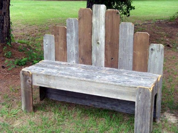 DIY Pallet Furniture Ideas - DIY Pallet Garden Bench - Best Do It Yourself Projects Made With Wooden Pallets - Indoor and Outdoor, Bedroom, Living Room, Patio. Coffee Table, Couch, Dining Tables, Shelves, Racks and Benches 