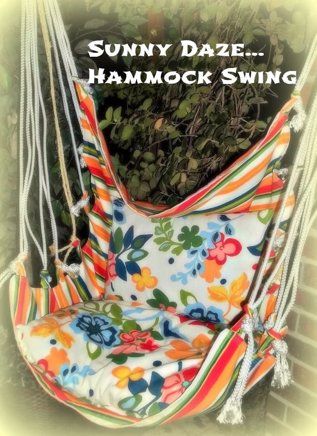 DIY Porch and Patio Ideas - Hammock Swing Tutorial - Decor Projects and Furniture Tutorials You Can Build for the Outdoors -Swings, Bench, Cushions, Chairs, Daybeds and Pallet Signs 