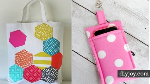 49 Fabric Scrap Crafts Ideas for Leftover Material | DIY Joy Projects and Crafts Ideas