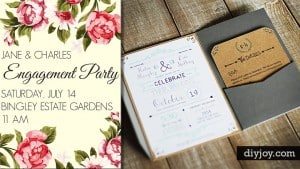27 Fabulous DIY Wedding Invitation Ideas
