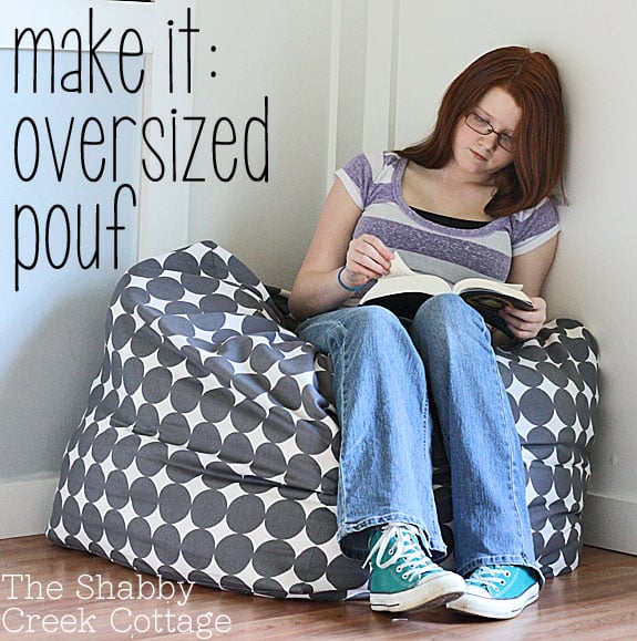 Diy shop pouf chair