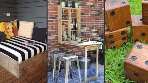 41 Cool DIYs to Get Your Backyard Ready for Summer | DIY Joy Projects and Crafts Ideas