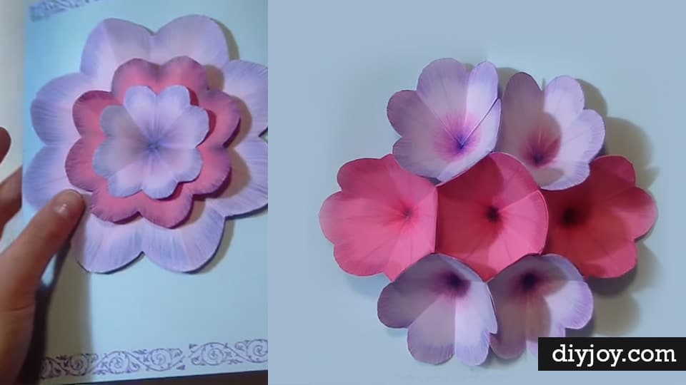 Creative Diy Mother S Day Card With Pop Up Flowers