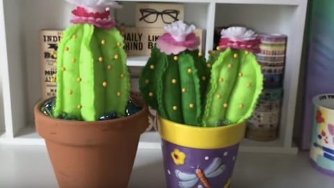 Cutest DIY Cactus Pin Cushions Ever! | DIY Joy Projects and Crafts Ideas
