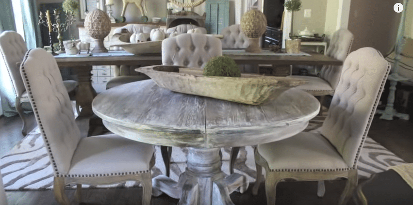 Furniture Chalk Paint Tutorial, How To Paint A Dining Room Table Look Rustic