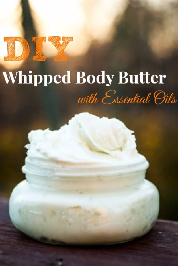 DIY Detox Recipes, Ideas and Tips - DIY Slimming Body Butter Recipe - How to Detox Your Body, Brain and Skin for Health and Weight Loss. Detox Drinks, Waters, Teas, Wraps, Soup, Masks and Skincare Products You Can Make At Home 