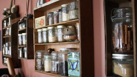 Repurposing Old Dresser Drawers Into Beautiful & Useful Shelves | DIY Joy Projects and Crafts Ideas