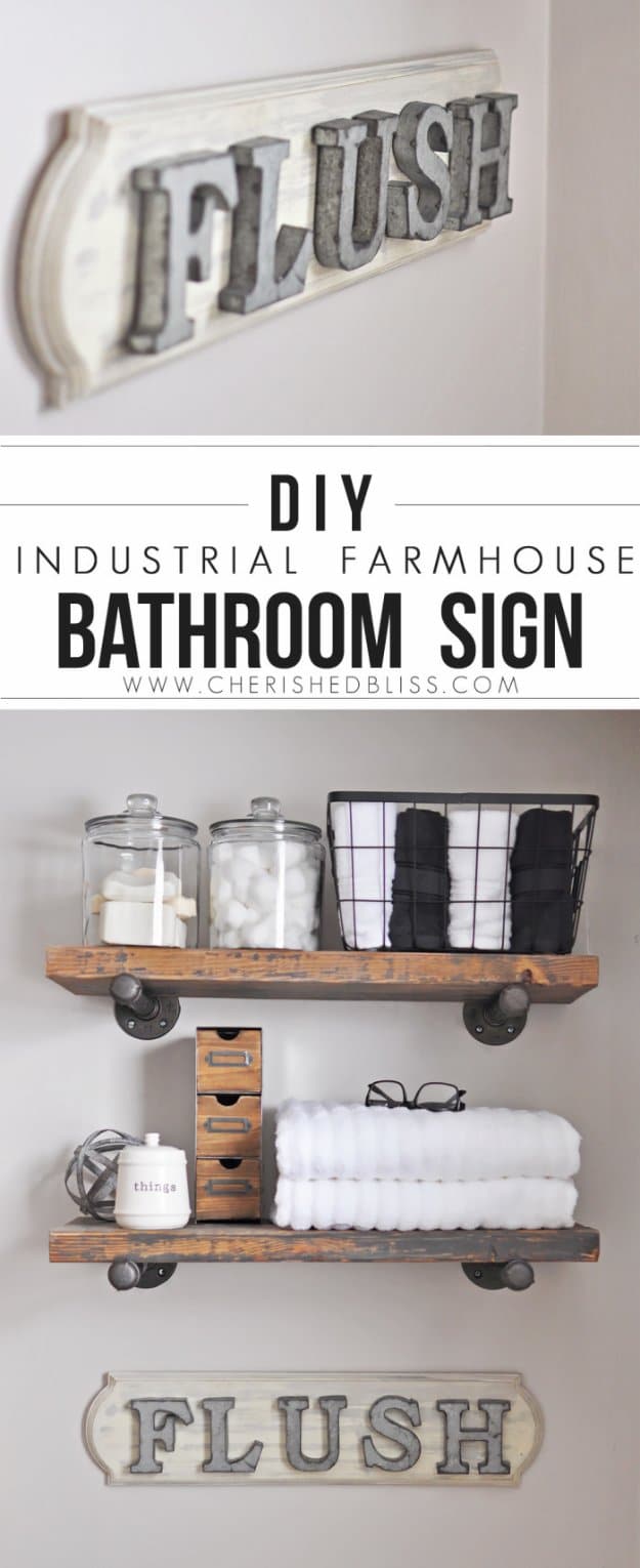 31 DIY Decor Ideas for the Bathroom