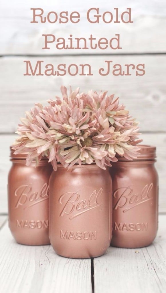 38 Mason Jar Vases To DIY Today