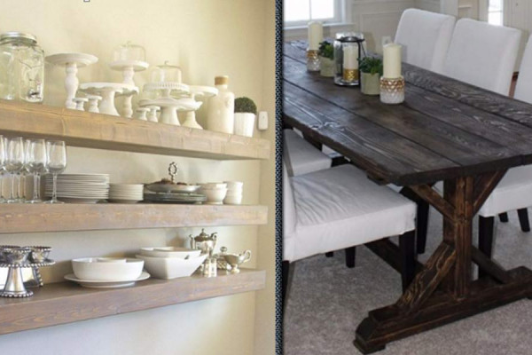 DIY Dining Room Ideas - Awesome Rustic Home Decor Projects
