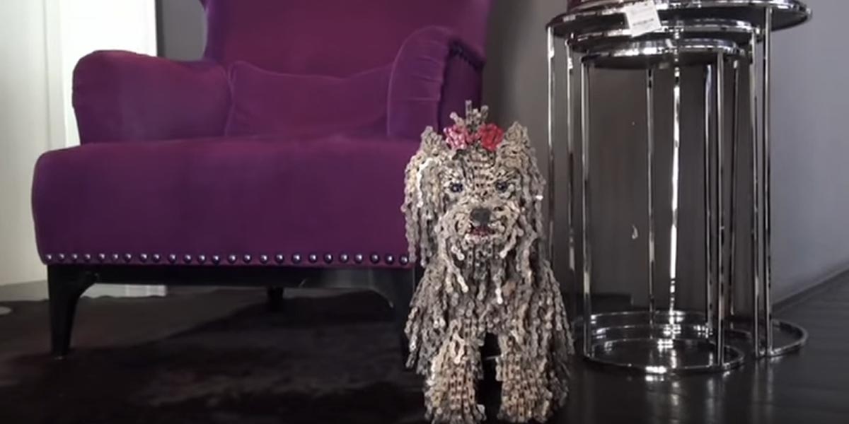 WOW! This Bicycle Chain Dog Art Blows My Mind & It Will Blow Yours Too! | DIY Joy Projects and Crafts Ideas